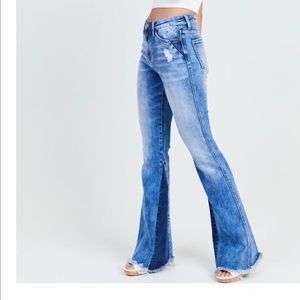 Altar’d State bell bottom jeans NWOT